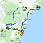 シドニーキャンピングカー旅行見どころ日本語マップ