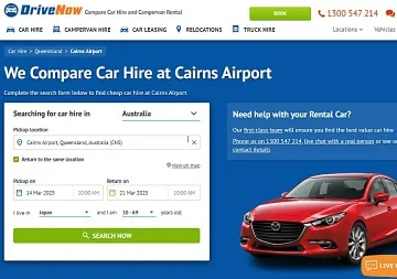オーストラリアの格安レンタカーの料金を車種別比較